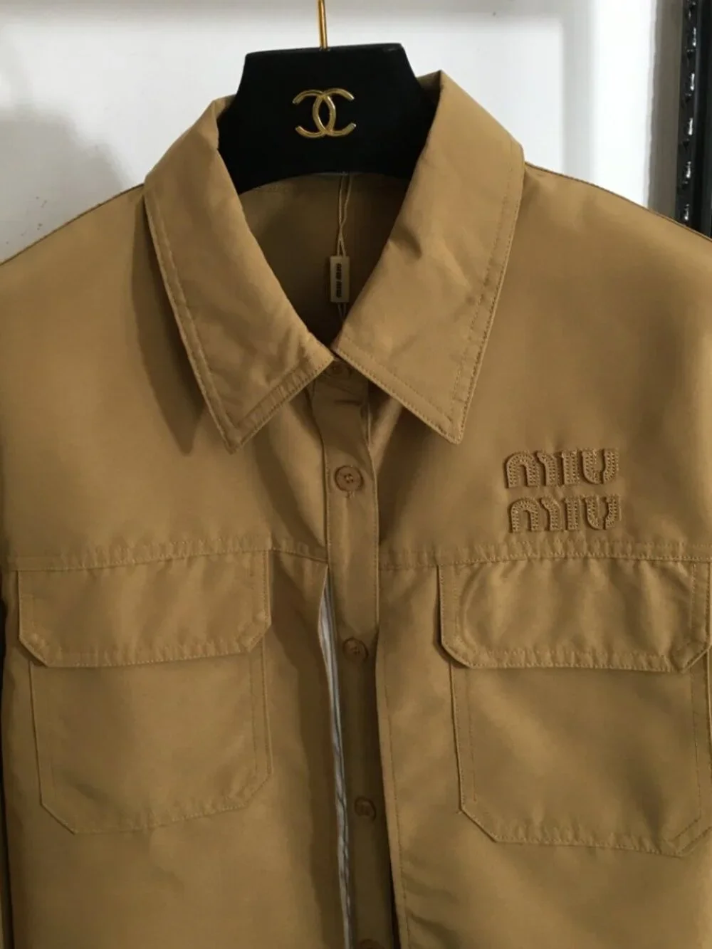 Miu Miu khaki sizes